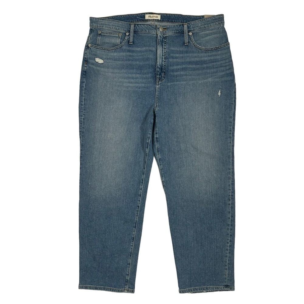 NWT Madewell Classic Straight Leg Light Wash Jeans